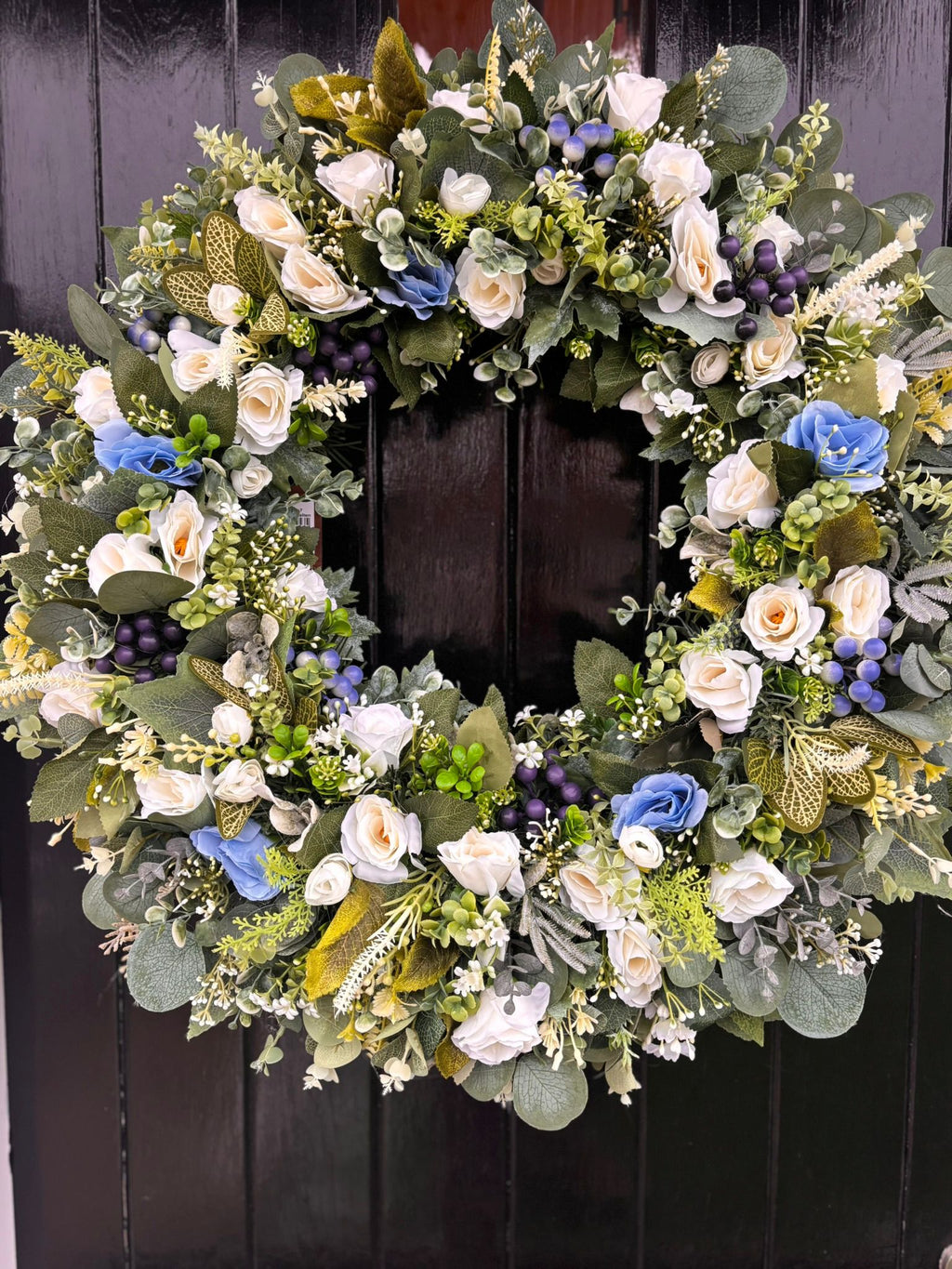 Serenity in Blue & White